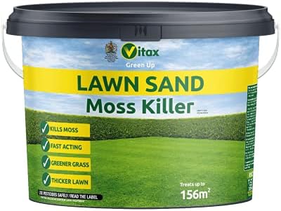 Vitax lawn sand | Moss Killer  | Lawn Tonic 156m2