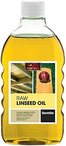 Barrettine Raw Linseed Oil | Water Resistant Finish | 500ml