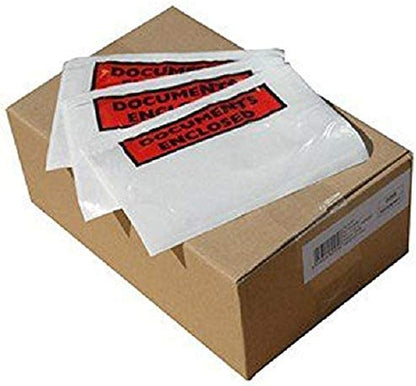 Documents Enclosed,Size A7 Wallets, Printed, Pack 1000's