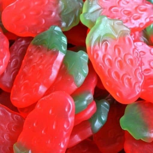 Haribo Giant Strawberries Sweets Bag 3kg