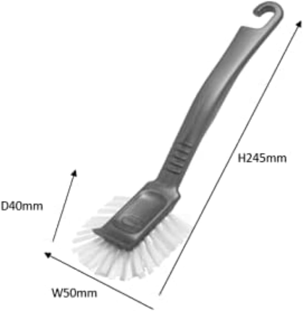 Addis Jumbo Washing Up Dish Brush | Metallic Grey