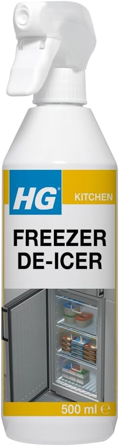 HG Fridge Freezer De-Icer, Freezer Defrosting Spray & Cleaner 500ml