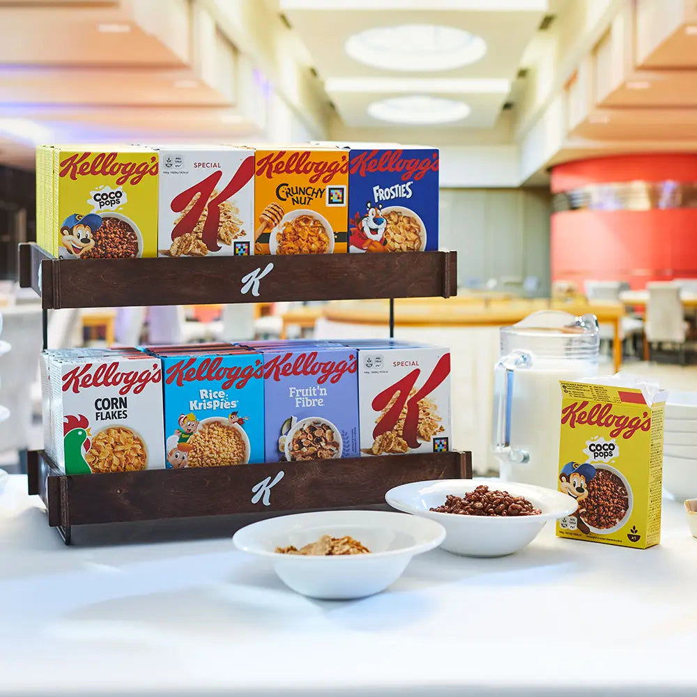 Kellogg's Mixed Case Portion Breakfast Cereals Variety Packs, 35-Count