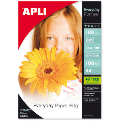 Agipa 11475 Photo Paper Everyday High Gloss DIN A4 180 g/m²