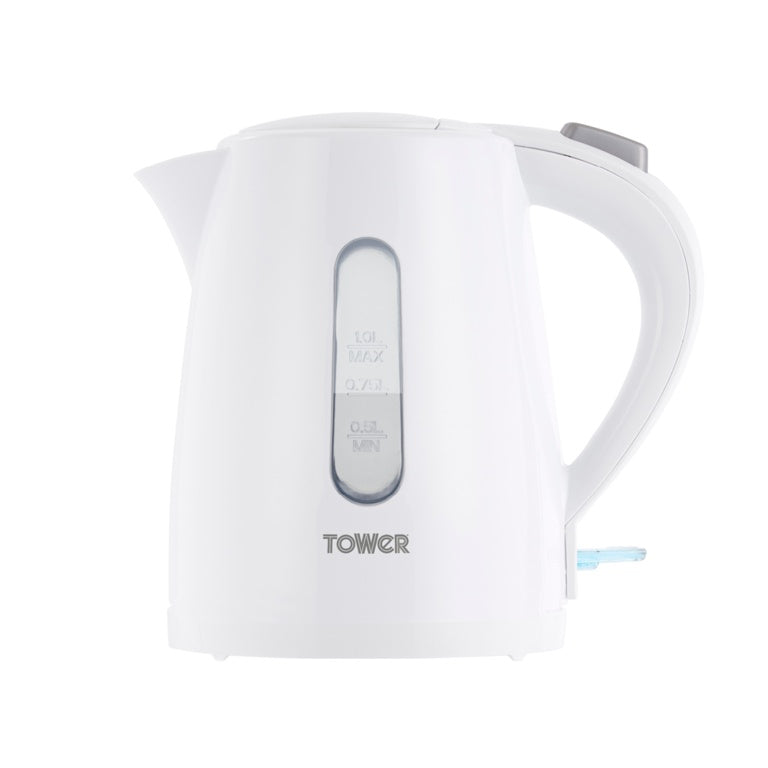 Tower Essentials Kettle1.0L White T10029W