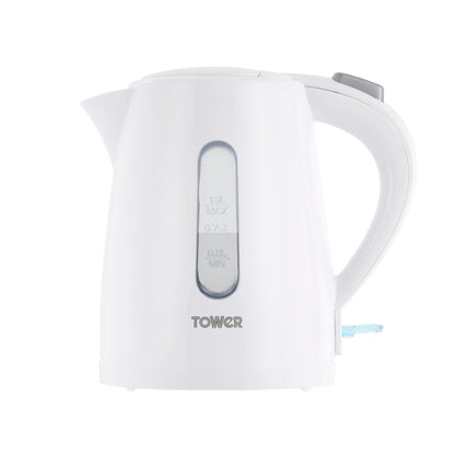 Tower Essentials Kettle1.0L White T10029W