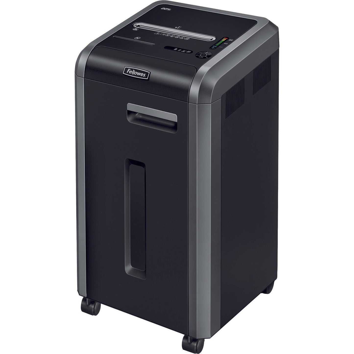 Fellowes 225i Strip Cut Shredder 60 Litre 24 Sheet Black/Grey 4623101