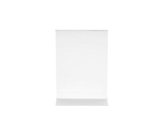 Deflecto Stand Up Sign Holder A5 Portrait Clear - 47901