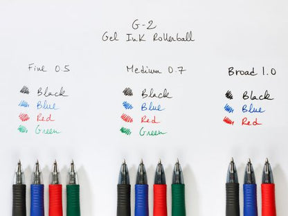 Pilot G205 Gel Ink Retractable Rollerball Black (Pack of 12) 040101201