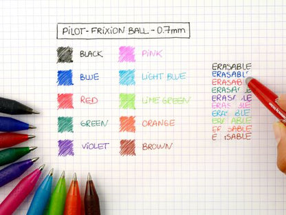 Pilot FriXion Erasable Rollerball Fine Blue (Pack of 12) 224101203