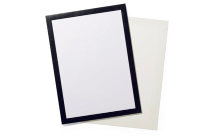 Durable Duraframe Grip Magnetic Display Frame Self Adhesive A4 Black - 496801