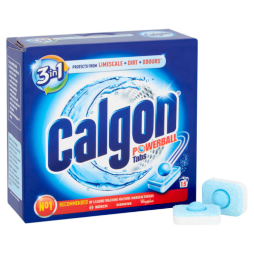 Calgon 3-In-1 Washing Machine Cleaner  15 Tablets