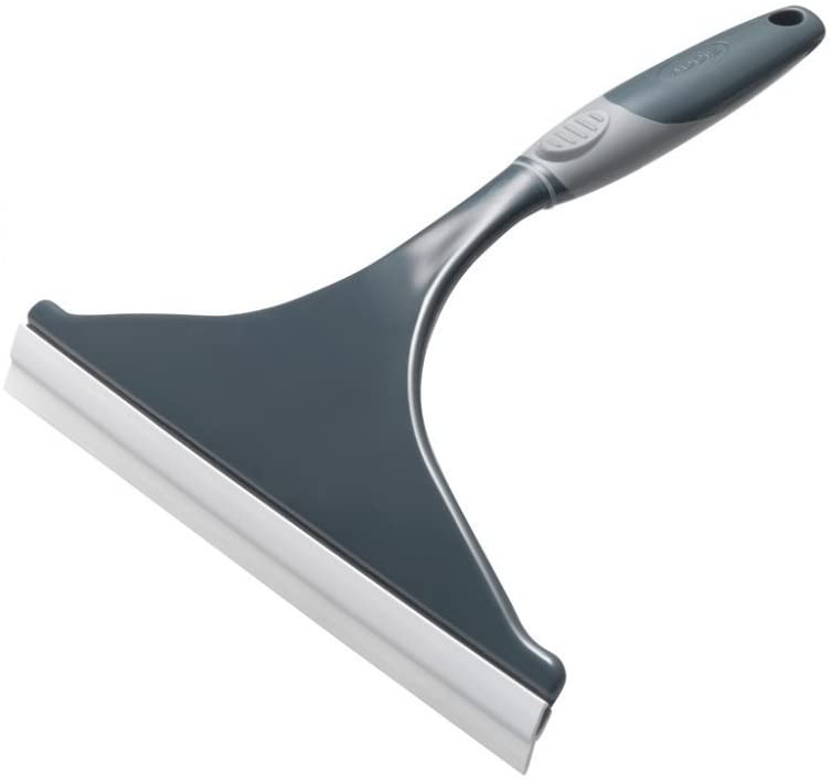 Addis ComfiGrip Shower Screen & Window Squeegee In Metallic and Graphite.