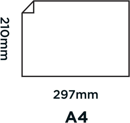 Blake Index Card A4 170gsm White (Pack 200) - 750600