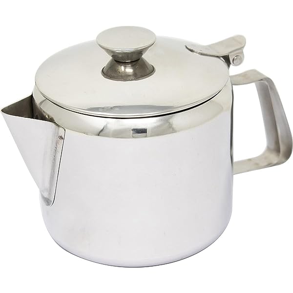 Fixtures Value Stainless Steel Teapot 32oz / 1 Litre