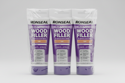 Ronseal  Multi-Purpose Wood Filler Tube | Light | 1 x 325g Tube