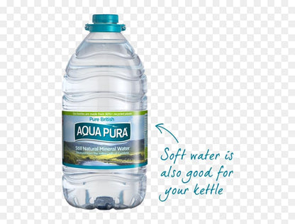 Aqua Pura Still Natural Mineral Water 5 Litre Bottled Water