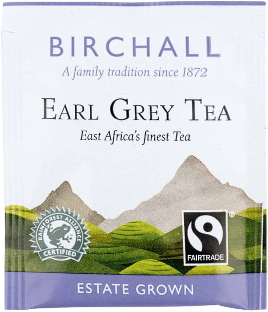Birchall Plant Based Prism Enveloped Teabags - Earl Grey 20's