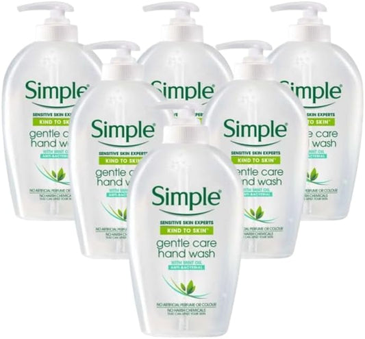 Simple Kind to Skin Anti-Bacterial Gentle Care Handwash Mint Oil 250ml