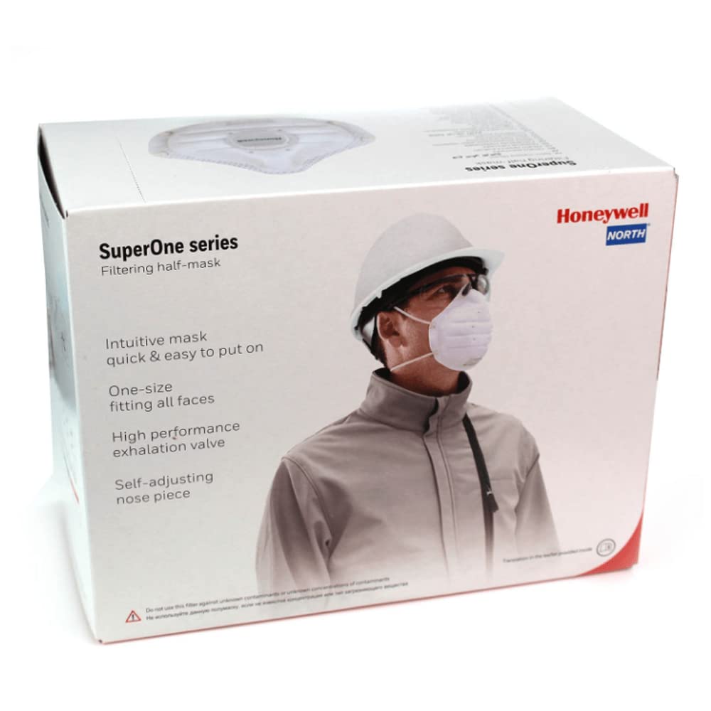 Honeywell SUPERONE 3206 V2 FFP2 V, 20 Pack, FACE MASK