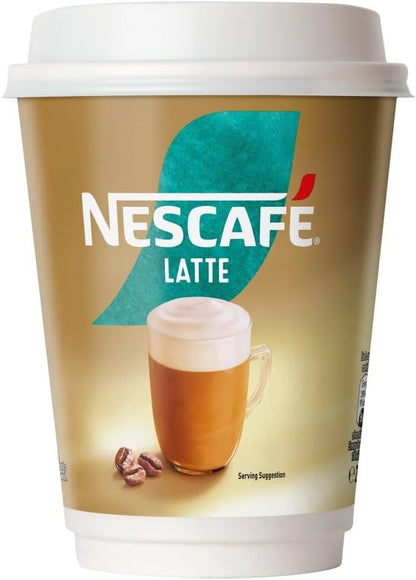 Nescafe & Go Coffee Cups for the & Go Machine Latte (Sleeve of 8)