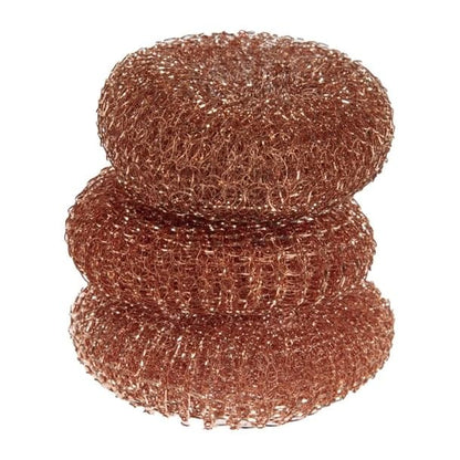 Copper Plated Scourers | 3 Pack | Tough & Abrhessive