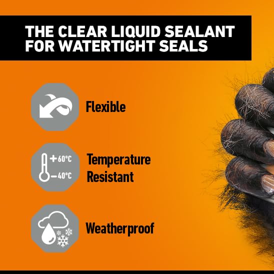 Gorilla Waterproof Coat & Seal Clear | 1 x 473ml Tin