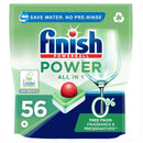 Finish All-in-One MaxPower 0% Dishwasher Tablets 56's