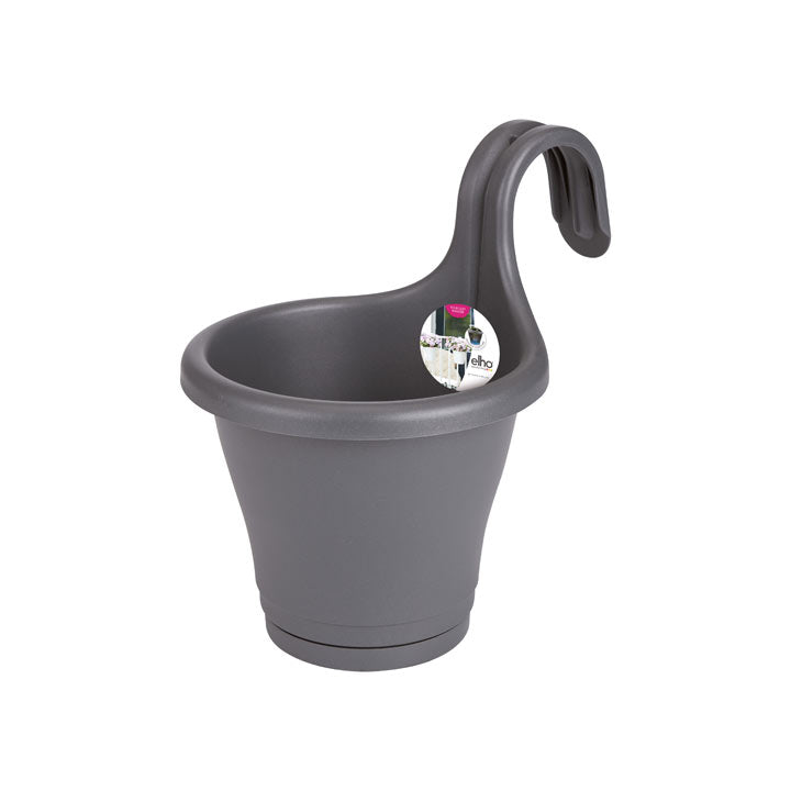Elho Corsica Easy Hanger Single Grey Planter