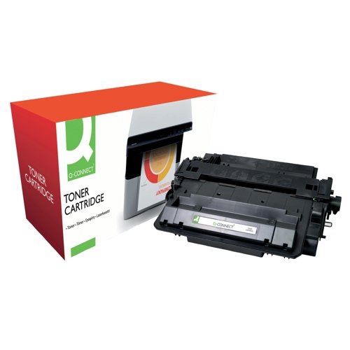 Q-Connect Compatible Toner Cartridge High Yield Black For HP CE255X CE255X-COMP