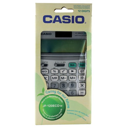 Casio 12-Digit Display Desktop Calculator JF-120ECO