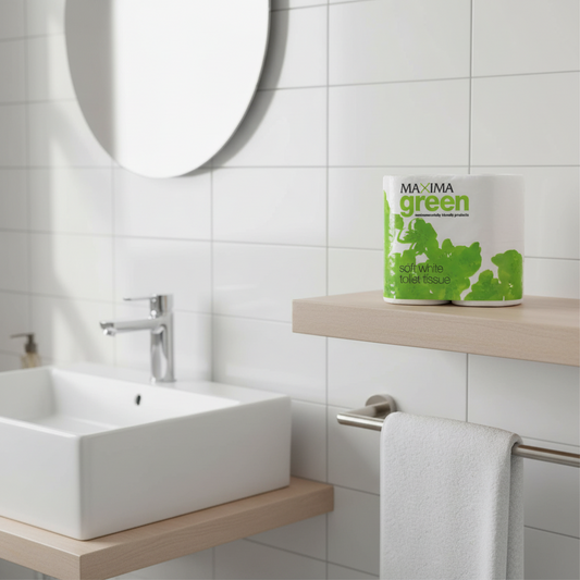 Maxima Green Toilet Rolls White 320 Sheet x 36's