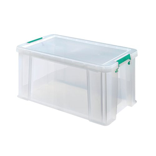 Storestack 54 Litre Storage Box W640Xd380Xh310Mm Clear RB77234