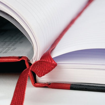 Black n' Red Casebound Hardback Notebook 192 Pages A5 (Pack of 5) 100080459