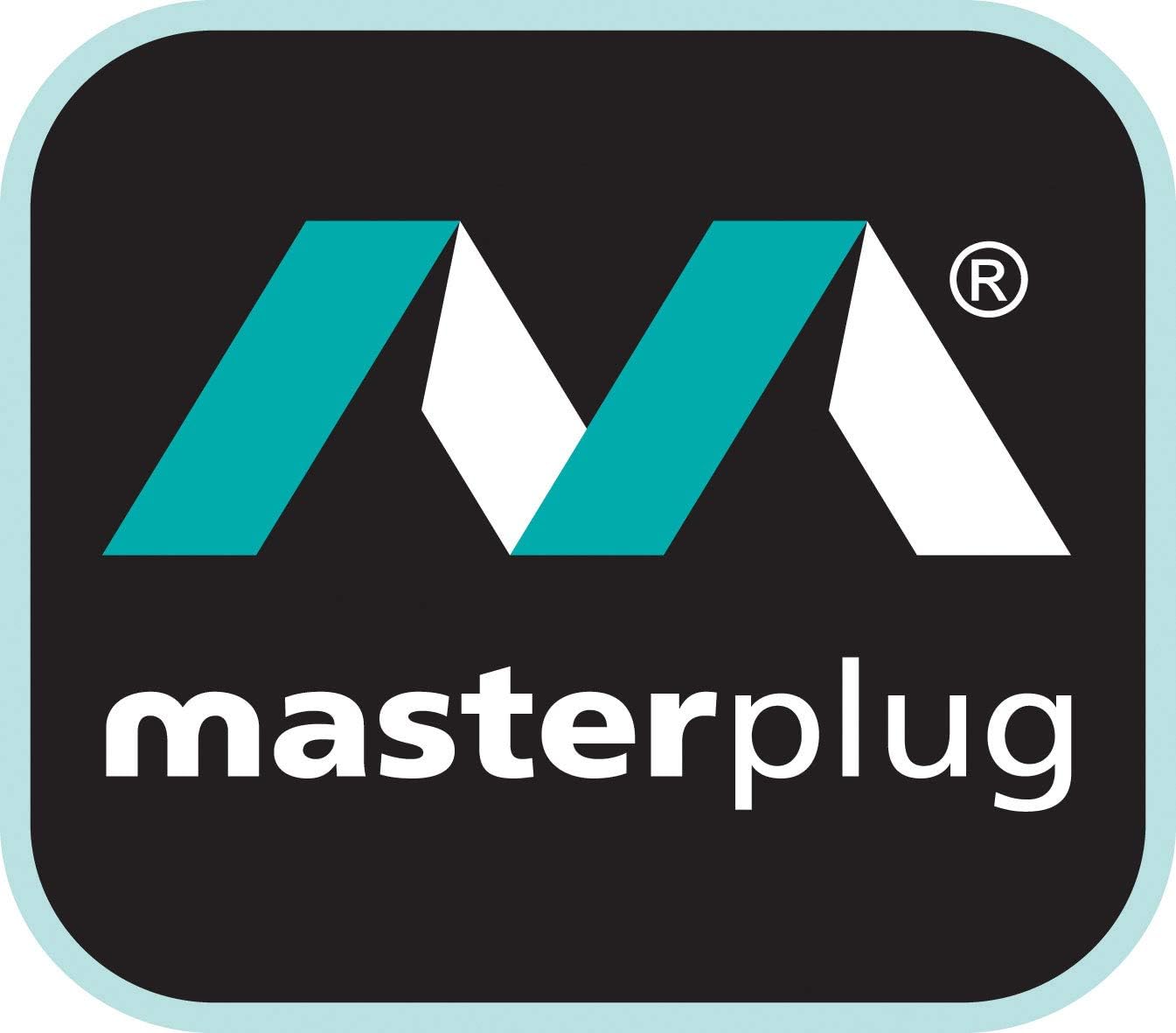 Masterplug Single Socket Long Extension Lead, 10 Metres, White