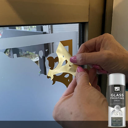 Glass Window Frosting Spray Paint | Privacy Spray | 1 x 400ml