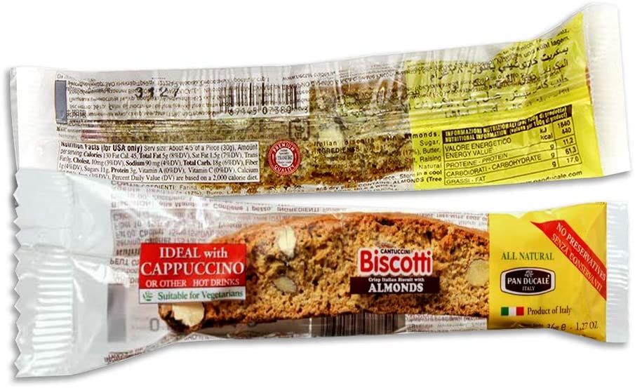 Pan Ducale Italian Almond Biscotti - 24 x 36g