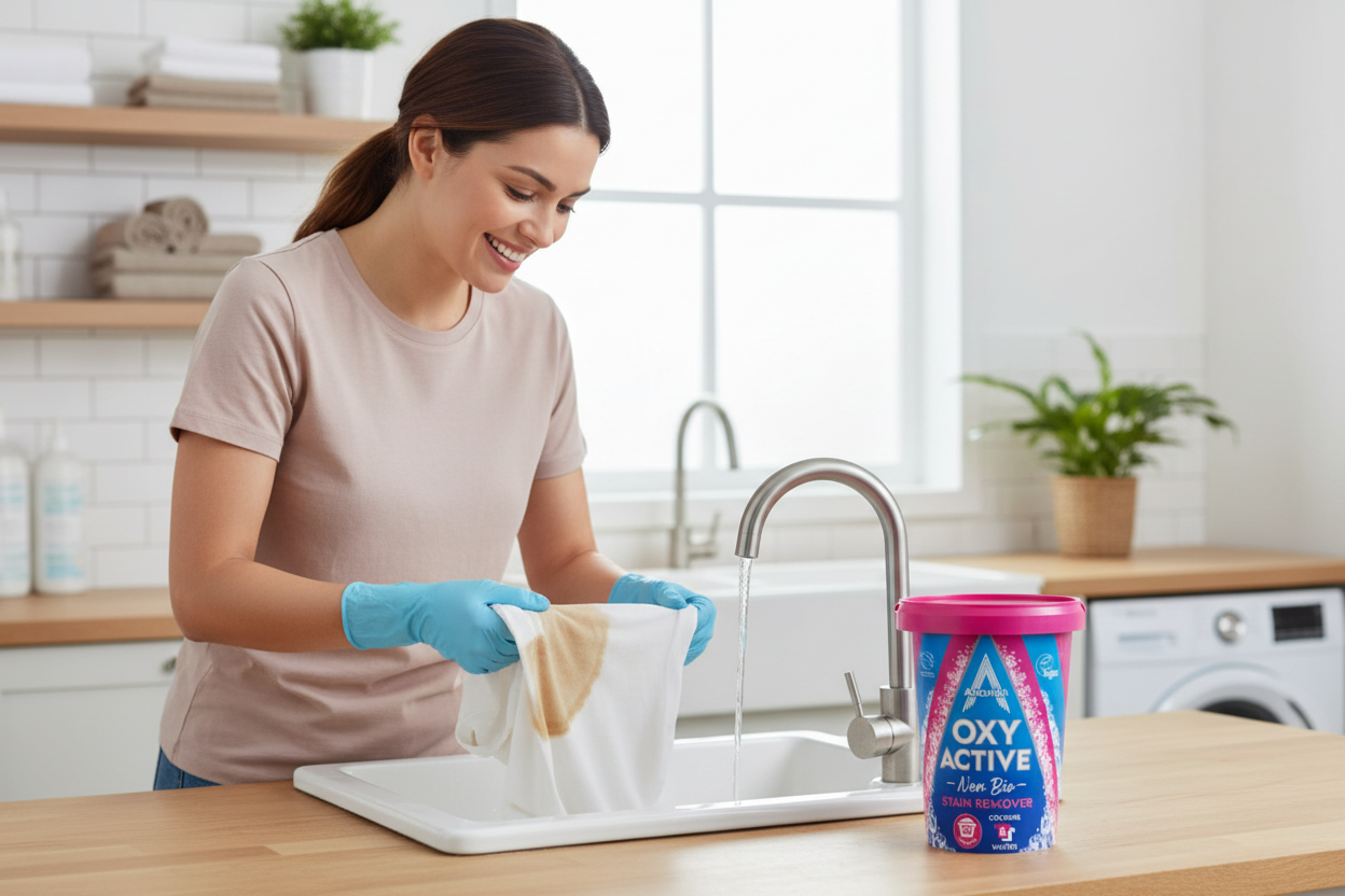 Astonish Oxy Active Non-Bio Stain Remover 625g, 28 Washes