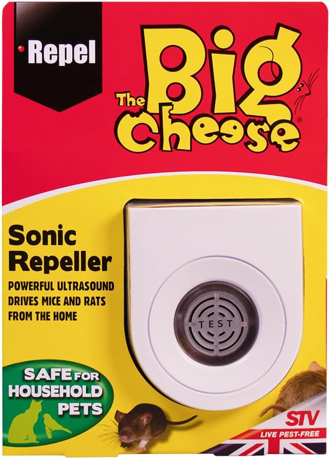 The Big Cheese Sonic Mouse & Rat Repeller Plug-In