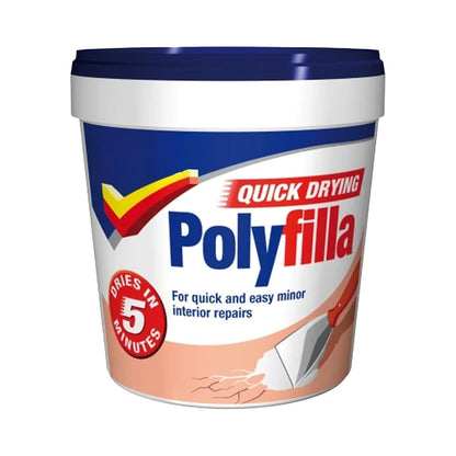 Polycell Multi-Purpose Quick Drying Polyfilla Tub, 1 Kg