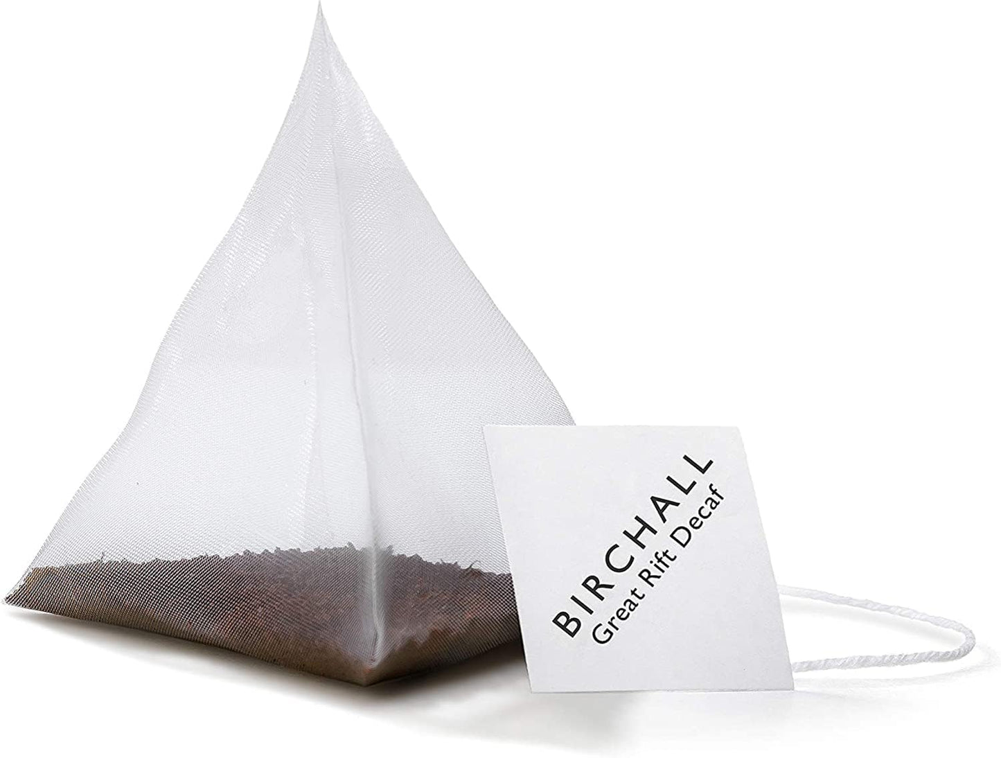Birchall Plant Based Prism Enveloped Teabags - Great Rift DECAF 20's