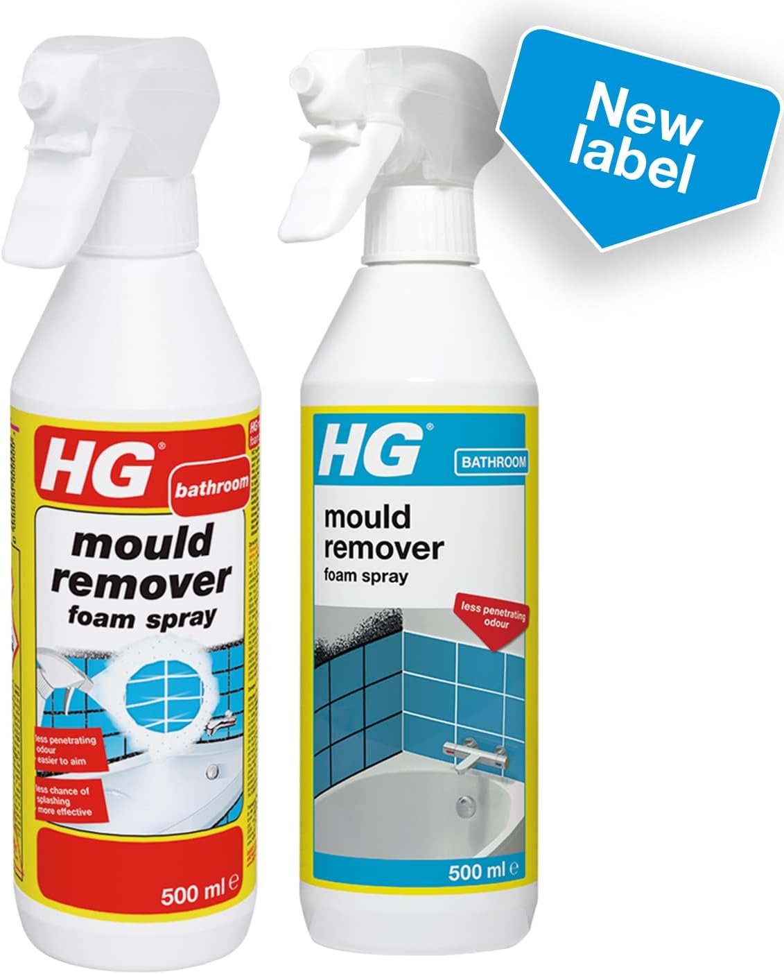HG Mould Remover Foam Spray 500ml