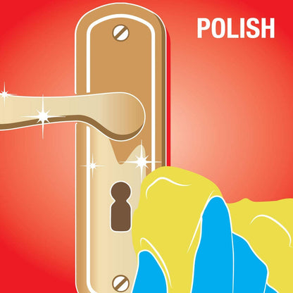Brasso Liquid Metal Polish For Brass Copper Stainless Steel & Pewter 175ml