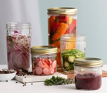 Kilner Small 0.25L Screw Top Preserve Glass Storage Jar, Jam, Chutney or Dessert
