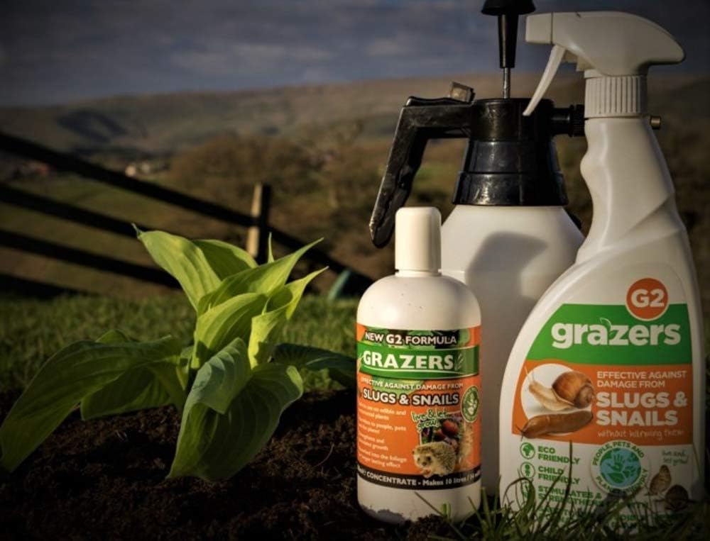Grazers G2 Slug and Snail Deterrent | Highly concentrated | Eco Friendly 350ml