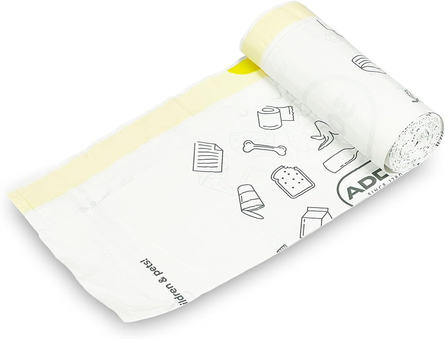 Addis 30L Bin Liners with Drawstring | 15 Bags x 30L