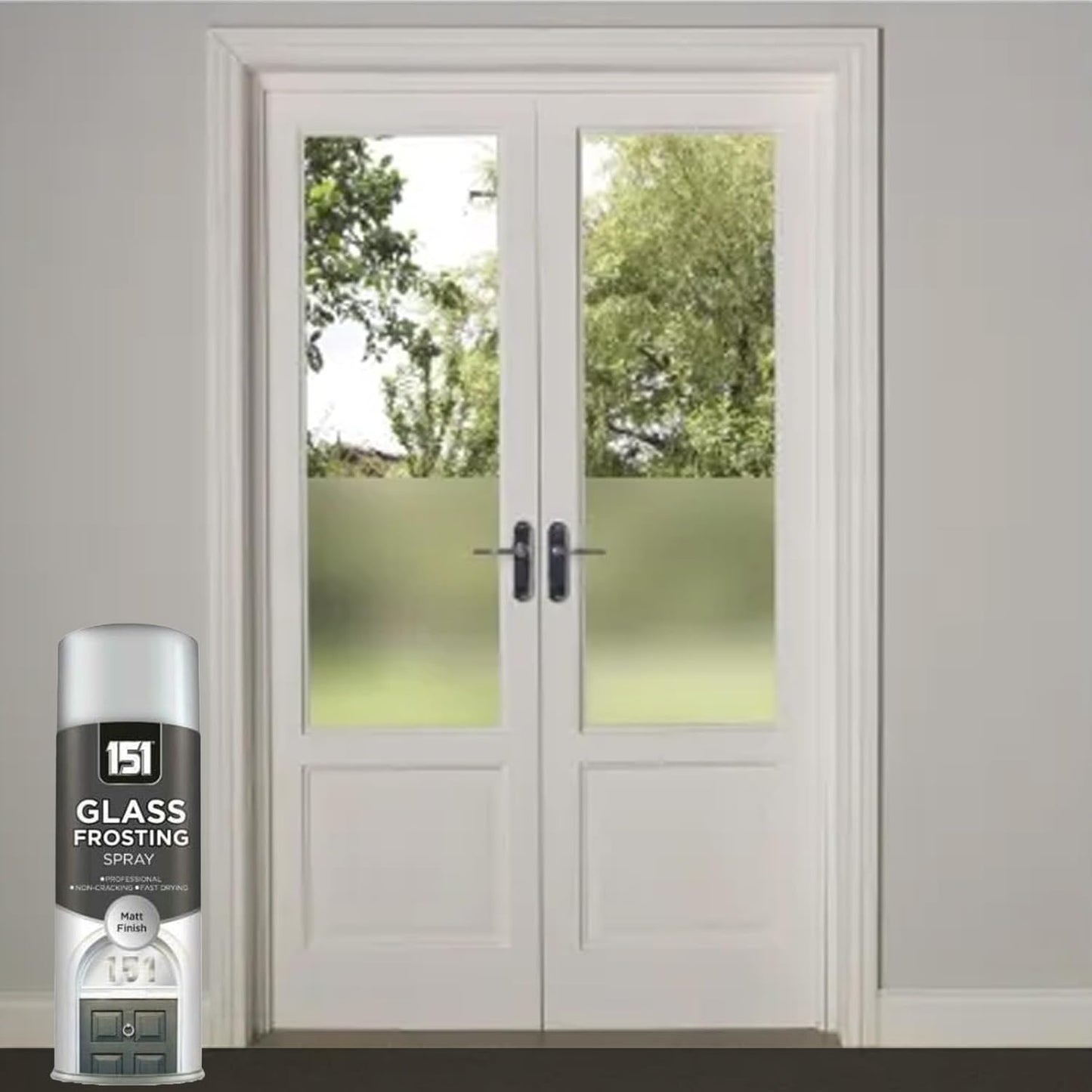 Glass Window Frosting Spray Paint | Privacy Spray | 1 x 400ml