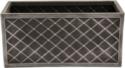 Fixtures Lazio Pewter 70cm Trough UK Manufactured - UK BUSINESS SUPPLIES