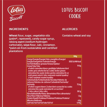 Lotus Biscoff Caramelised Biscuits Wrapped 50's