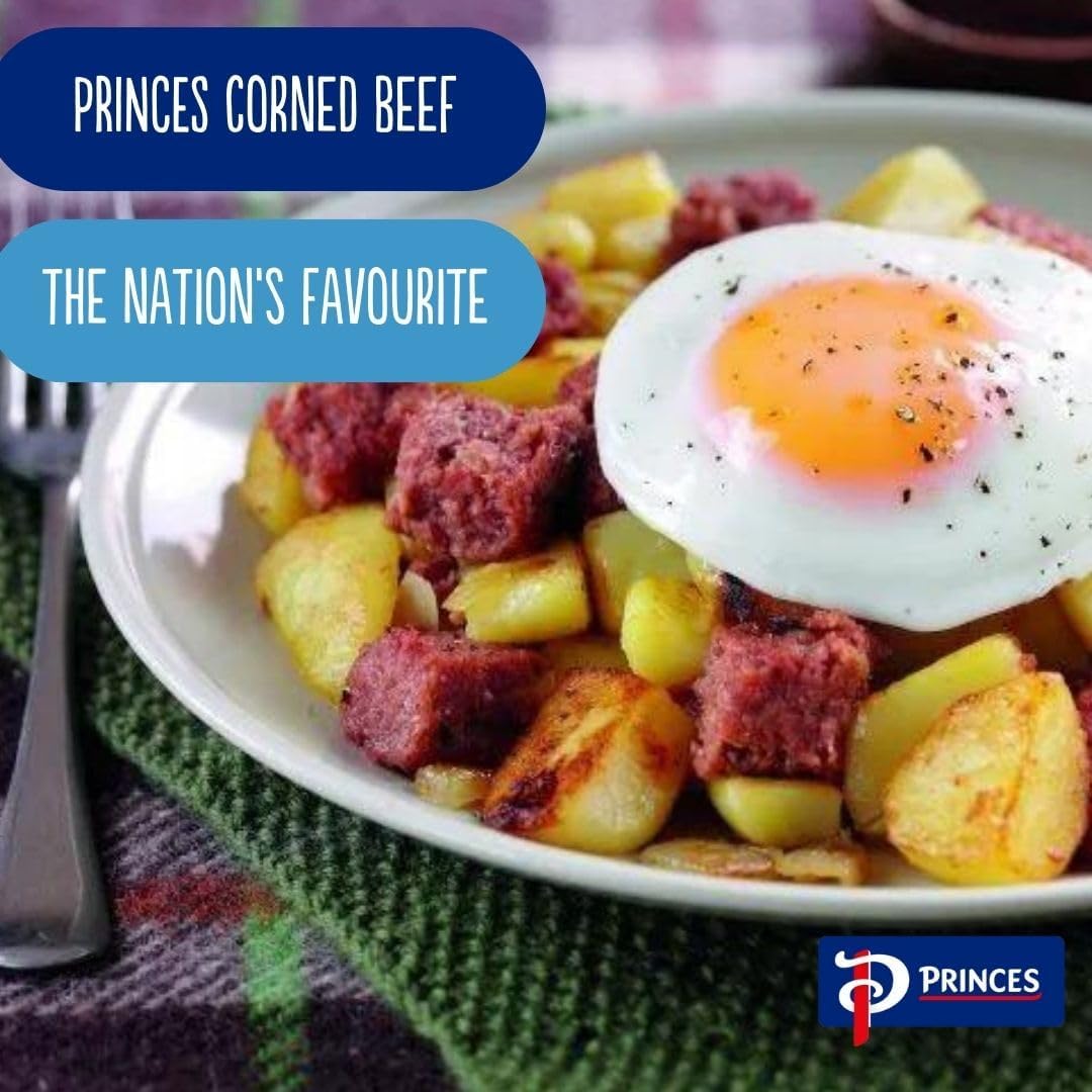 Princes Corned Beef | 100% Beef | 6 x 340g